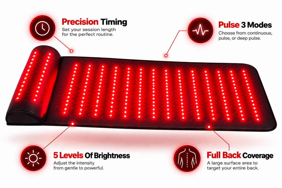 RESTORRE Red Light Mat